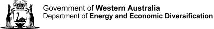 WA Government - DEED logo